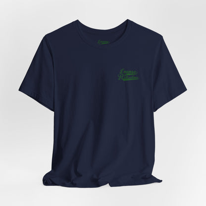 (US) Mini Lounge of Ridiculous Unisex Soft T-Shirt - Mini Green Logo